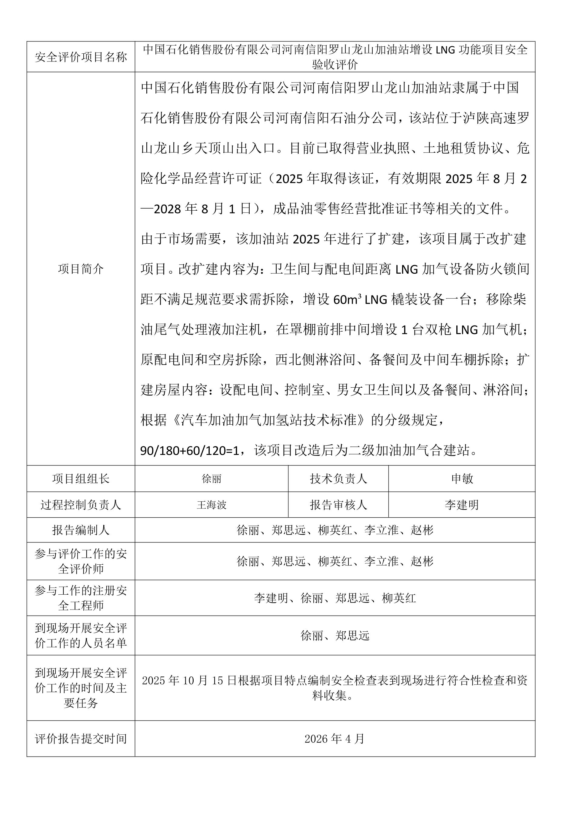 中国石化销售股份有限公司河南信阳罗山龙山加油站增设LNG功能项目安全验收评价.jpeg